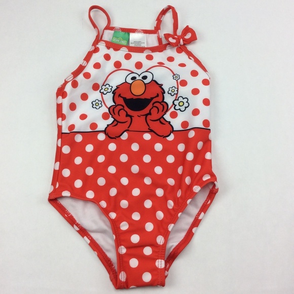 elmo bathing suits for toddlers